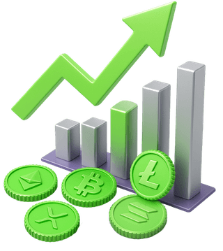 Présentation du produit montrant l'interface de la plateforme de trading crypto Trésoriance